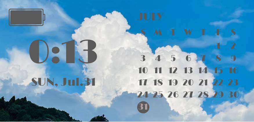 Calendario Ideas de widgets[0pPCfsqhlXAZnOjPkZpf]