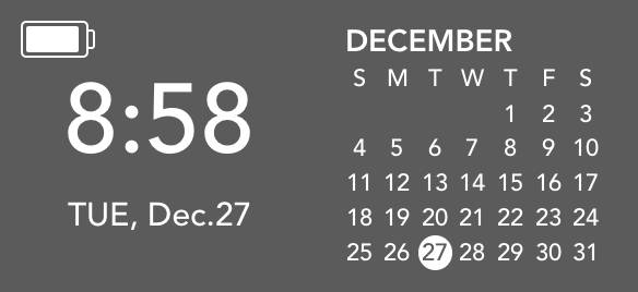 Calendário Ideias de widgets[hbesl4e08hFnVNm3zpHv]