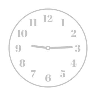 Clock Widget ideas[Oi3aEDsgnYccEumiRWz5]