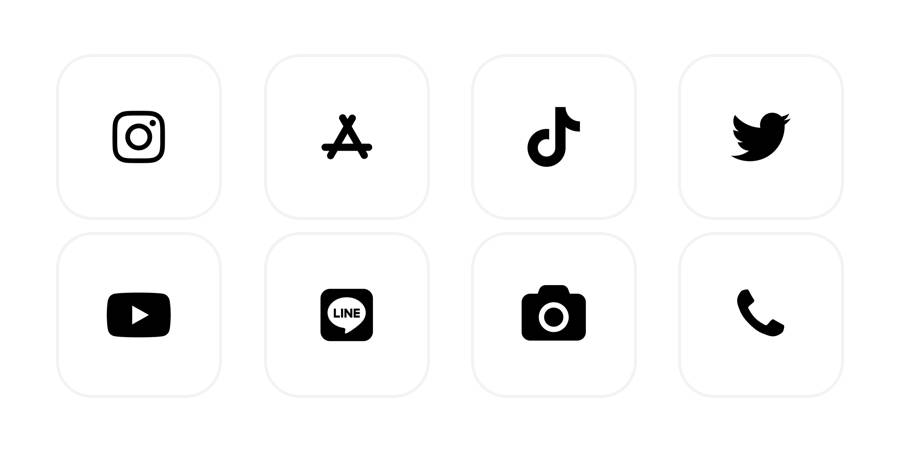 cute Paquete de iconos de aplicaciones[oyHaa8ZlodCi3qW5js1T]
