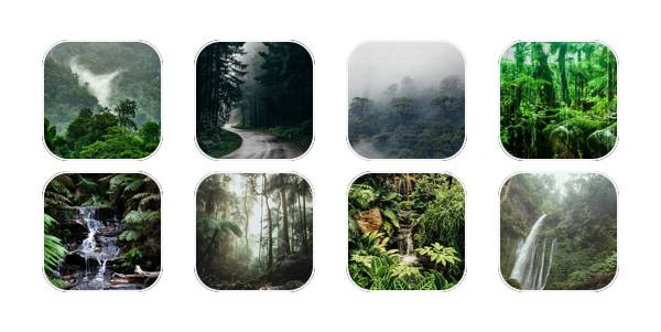 Forest Vibes 🌳🌳🌳 App Icon Pack[5e8MWsrneCN4WTOxts3E]