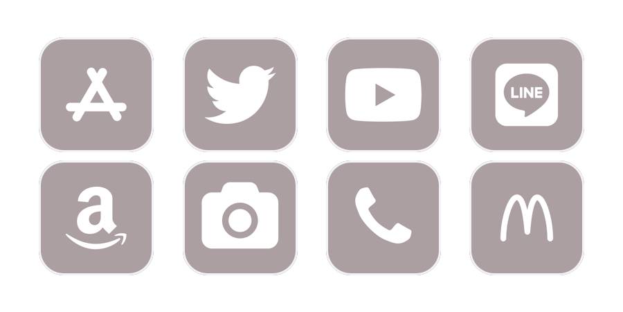 Gray App Icon Pack[clpkE44NG409oGcTJygt]
