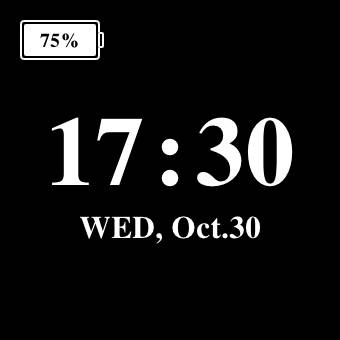 Time Widget ideas[aRw3cD79IrwUYmOdTrer]