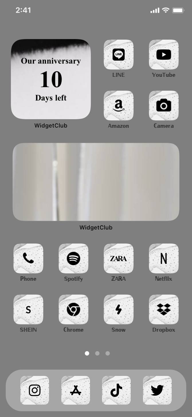 MonotoneHome Screen ideas[0YU2RojW5K7mbP8dloMC]