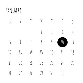 Calendar Widget ideas[CWaTLFfnusDXBefC45q6]