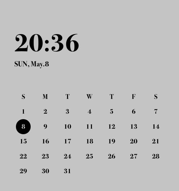 カレンダ Calendar Widget ideas[dQWVx9lFHwaeG4EY9fXK]