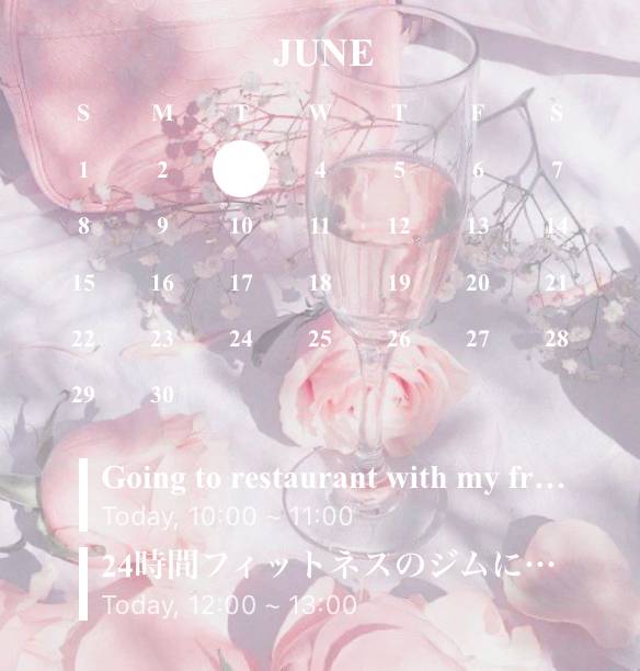 Pretty Calendar Widget ideas[goBeZsA589G2IvCgylC3]