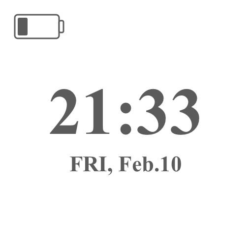 Time Widget ideas[Zg14iXsHLWbu77nhWOGB]