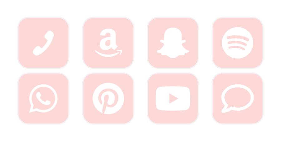pink and white icons Πακέτο εικονιδίων εφαρμογής[hVtnmDKKpLExR24cgPYV]