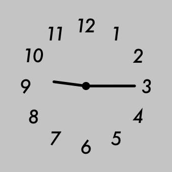 Horloge Idées de widgets[VFuCldIfrEp7b2MUtLWV]