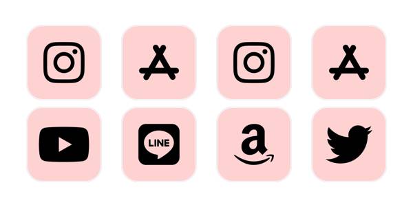 PINK App Icon Pack[nEckjBYs3O6WyrqXmNS5]