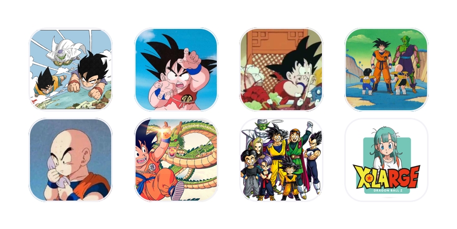 素材配布 ドラゴンボールアイコン Iphone Android用 By Sliding3246 22 10 18 09 44 Widgetclub