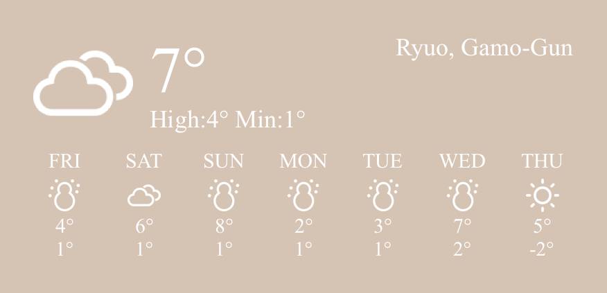 天気 Weather Widget ideas[1DSN1EHqAYzbItNI0A9o]