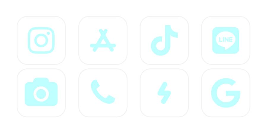あいぽんカスタマイズ　アイコン App Icon Pack[et4IMiQQ8k0f5no2xQpM]