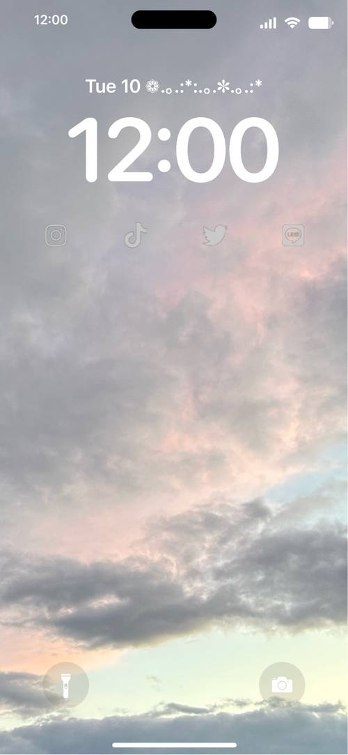 雲 ピンク シンプルBloquear pantalla[Fsd7YAfnHtKX88Tllbnt]