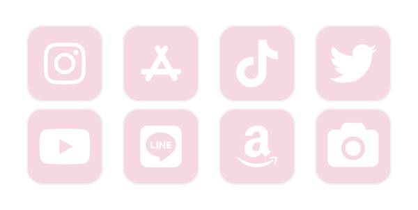 Розово Пакет с икони на приложения[bWLXFDcPA8xjXPhZOy8p]