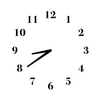 Clock Widget ideas[5upx5xYvTECXtVc8eeaK]