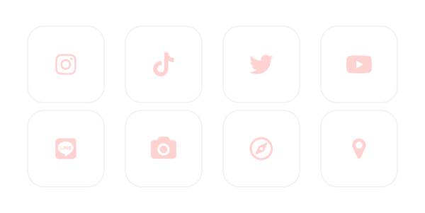 pink mood🎀 App Icon Pack[tnuPtV0XTCA2bN7FC4sN]