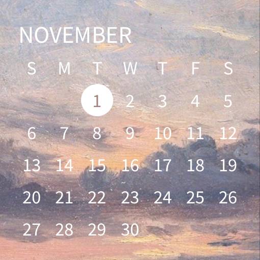 Calendario Ideas de widgets[QV6U2I0dGxzxmgMM3Hi5]