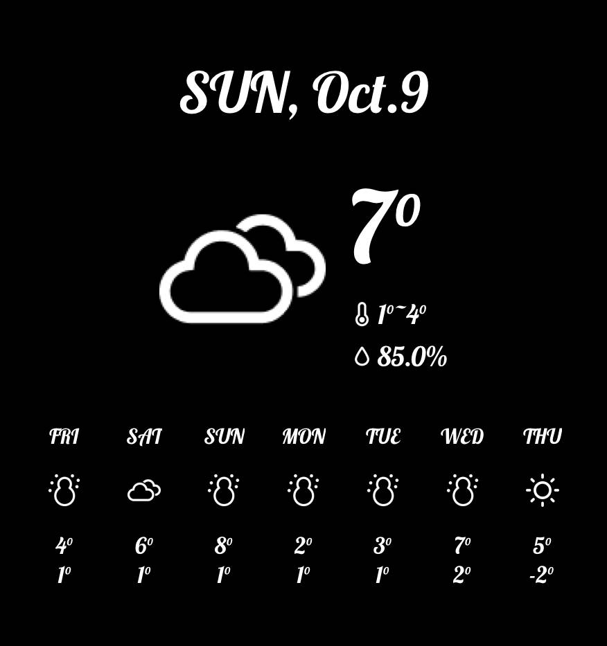 Tempo Ideias de widgets[QwfXY6T4wVtJMFuyMIJH]