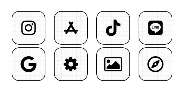 シンプル Пакет с икони на приложения[6PZ15jGbBEaeaxehA3af]