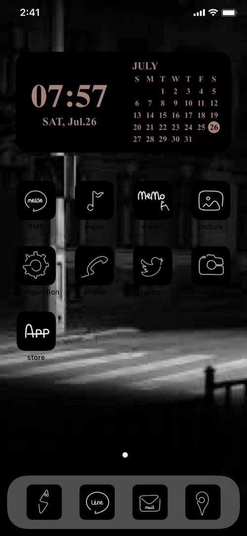 モノクロ Idea Skrin Utama[GIoyRFLNgD7hz7PtCApp]