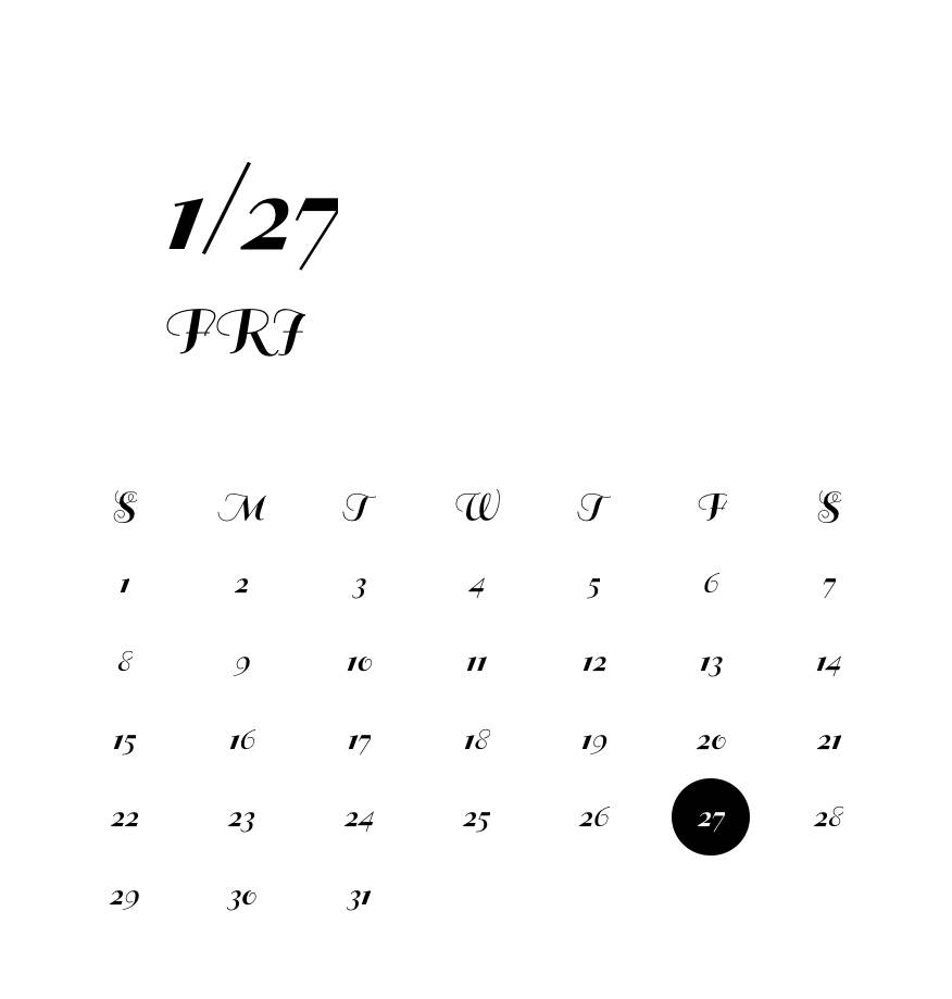 あ Calendar Widget ideas[WNV9YKeONcSm3uvJ8e63]