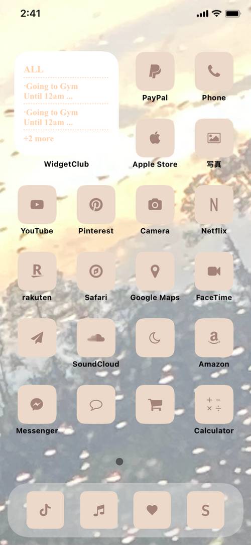 Crisp Home Screen ideas[xL75cb3WWIorA13QbgIk]