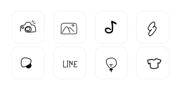 Black App Icon Pack