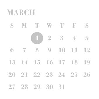 Calendar Widget ideas[32UfGa61PtNjJYjcWLOh]