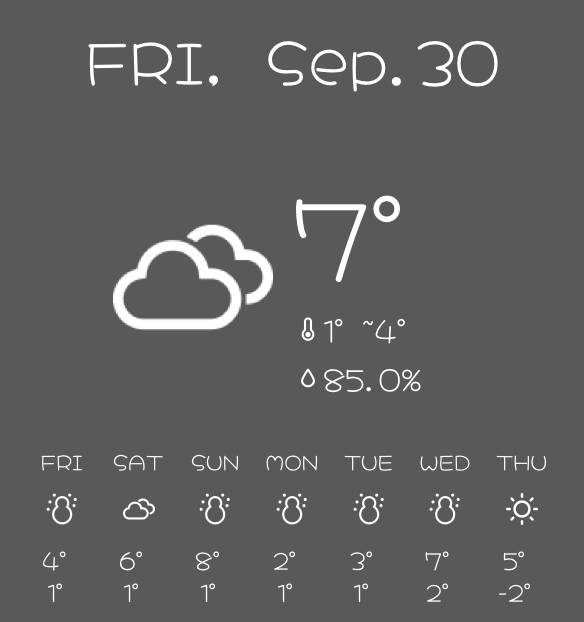 Weather Widget ideas[oRyZSMfqcnK7TzYLgUpy]