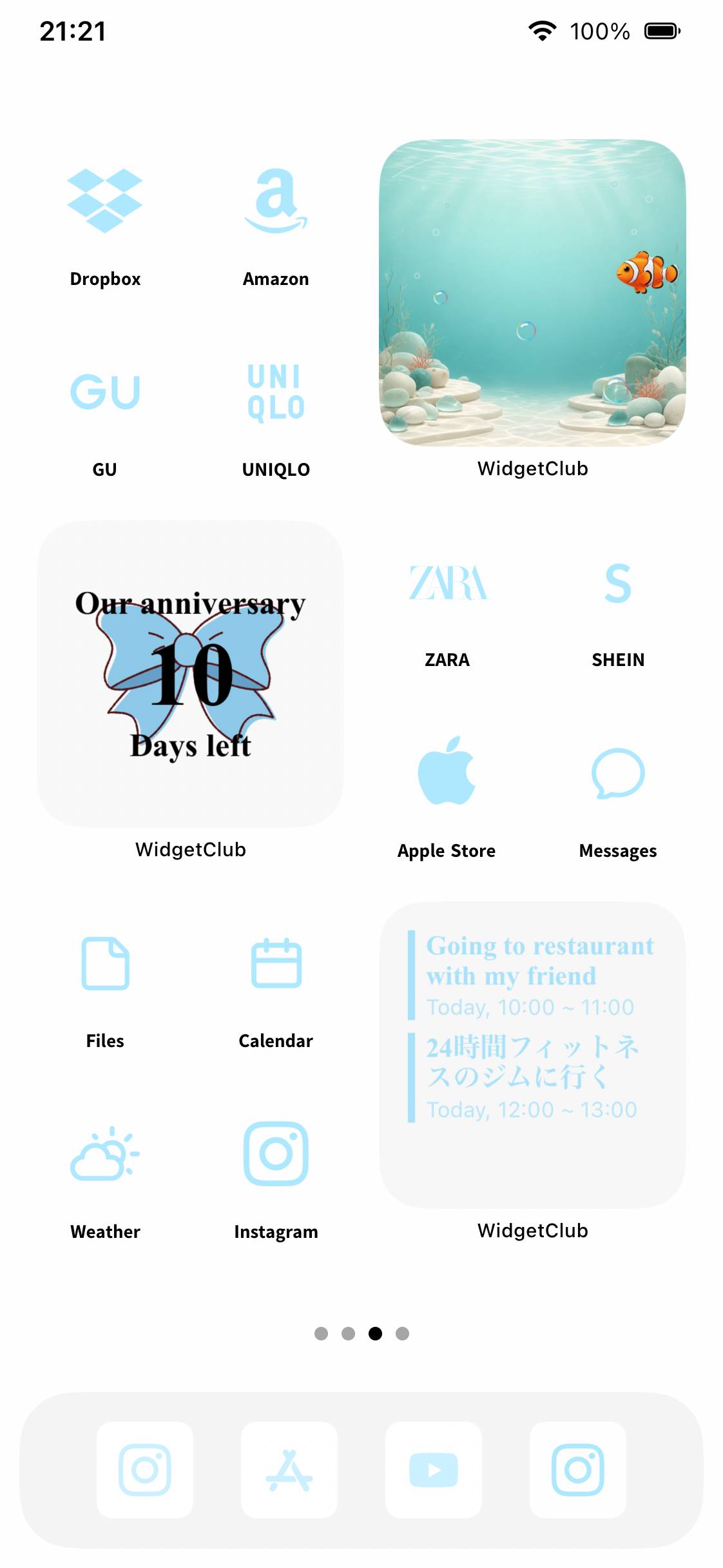 🩵‎🤍🖤⋆͛*͛Home Screen ideas[o9lEYLJdImP7m11AwnqP]