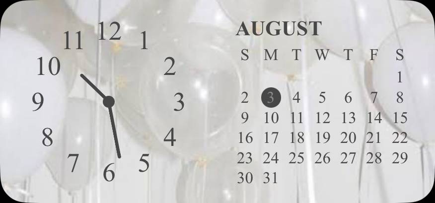 Simple Clock Widget ideas[VBgbuMKUNUu4OGzi65w3]