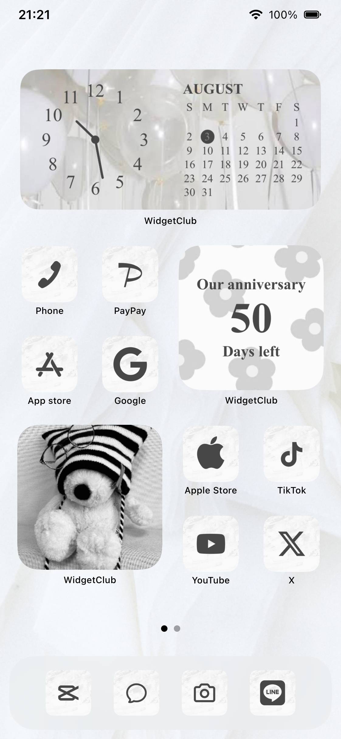‎🤍૮⁔.  ̫ .⁔ა‎🤍Home Screen ideas[VBgbuMKUNUu4OGzi65w3]