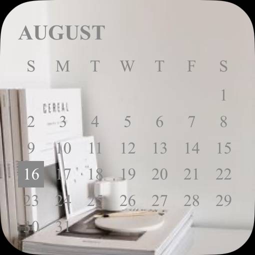Simple Calendar Widget ideas[RdC0CCMFMUKRBBzwBZaI]