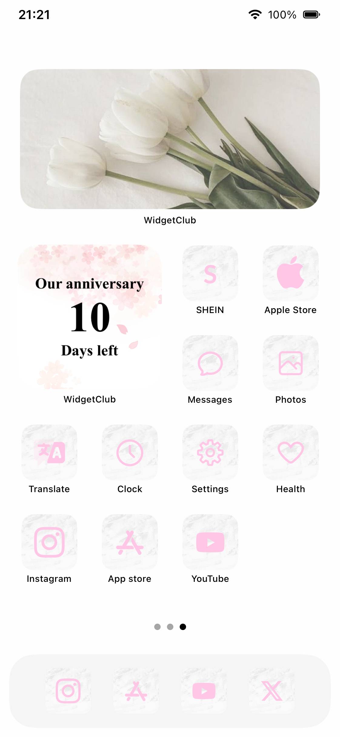 ‪ ‪꒰ঌʚ🩷️‎🤍‪ ‪ɞ໒꒱Home Screen ideas[jjHJftrdbVVLS6ikIYwP]