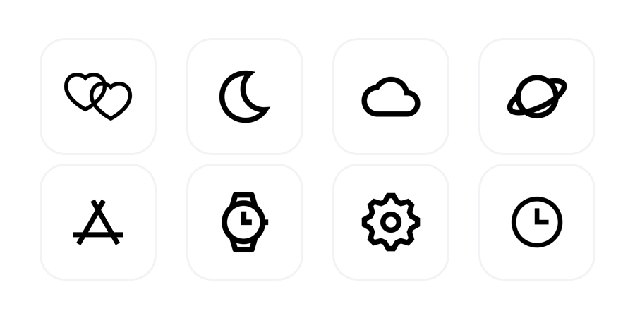 Simple App icon pack [0oDIwPqg8qjMSLOGzdRX] by Sohi Red7375 ...