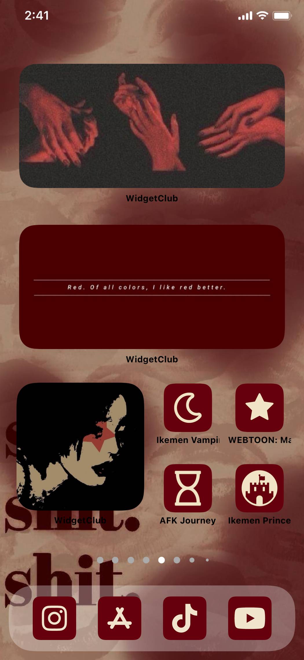 red and beigeIdeje za začetni zaslon[lrDKxYIr1fGgzmjHlb1U]