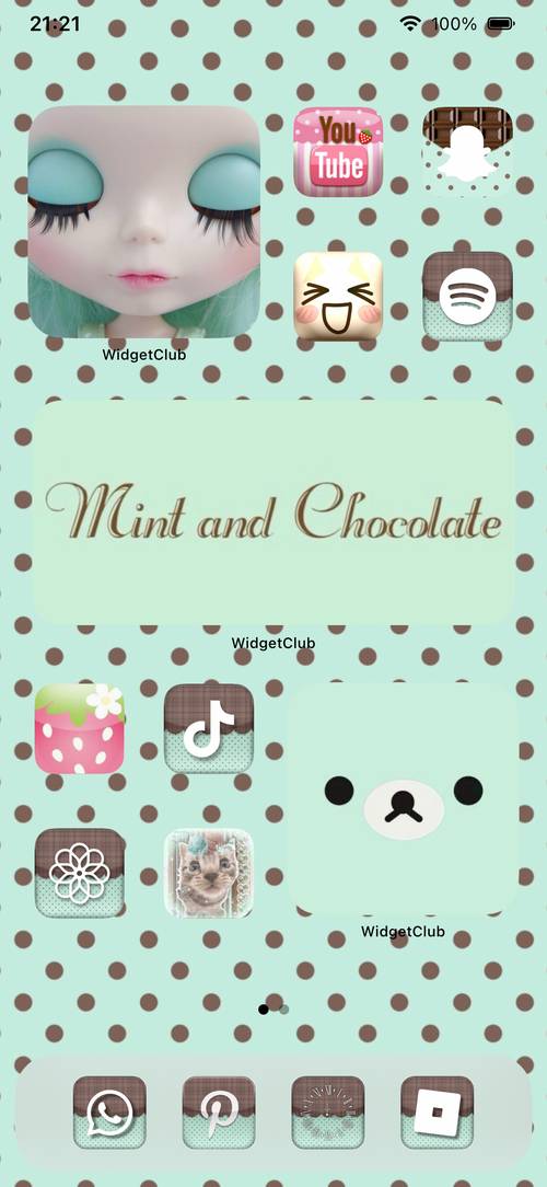 choco mint Home Screen ideas[a934yfa994N652nz4zvm]