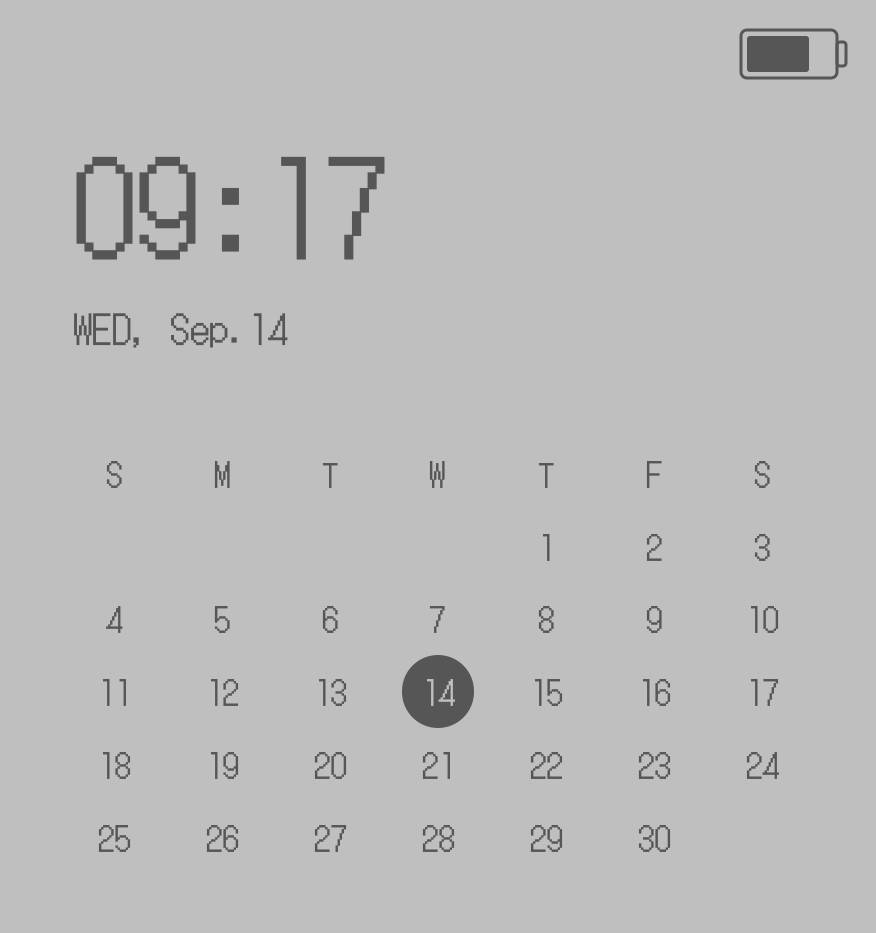 Kalender Widget ideer[Ebz6eIpLlRdPaYPOdaOF]