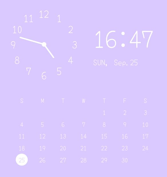 時間 Clock Widget ideas[frn0XWd8ou9XM3fNkO3q]