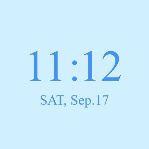 Time Widget ideas[aRj29589wUNKmVacp52F]