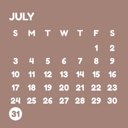 Calendar Lịch ý tưởng widget[nGv7d5J0hheFqAOuZRZ4]