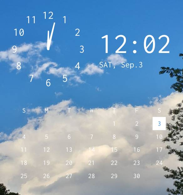 시계 위젯 아이디어[t2GFBf8MorlOfnGGLkg4]