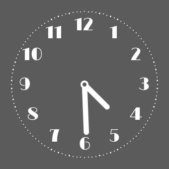 simple Reloj Ideas de widgets[ikBDVjumE4WyzC4xmuQE]