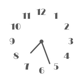 Clock Widget ideas[wAfTHer0uTairfF8O1uy]