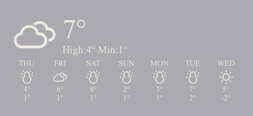 สภาพอากาศ แนวคิดวิดเจ็ต[oZFObSYnkioSnd8P9mJX]