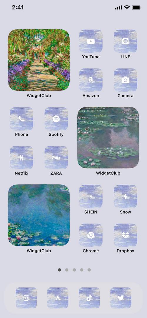 モネ Home Screen ideas[sAQSPOesjlFl8rGDetGg]