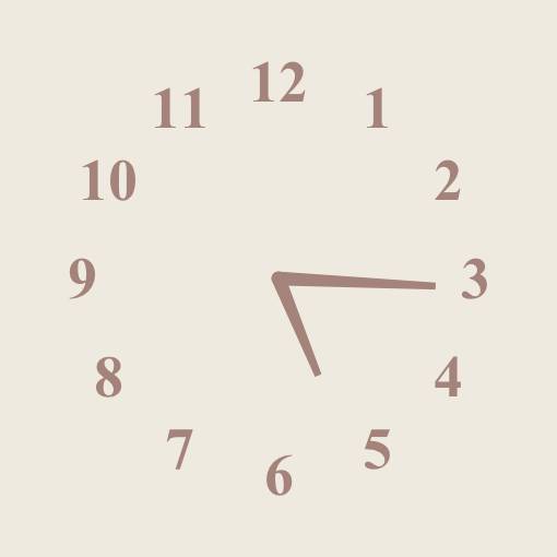 Clock Widget ideas[xDemF1iqwitSFbMtcgTY]