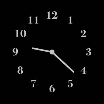 時計⌚️ Clock Widget ideas[HkqE7mfptnPPer3fYWPs]